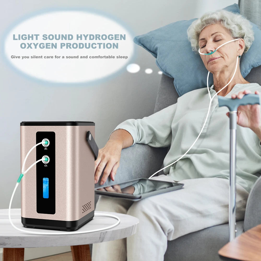 Suyzeko 450ml Hydrogen Oxygen Inhalation Machine H2 Generator Hydrogen Inhalation Machine Qst