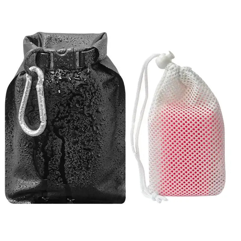 Quick Dry Foldable Soap Bar Case – Waterproof Travel Toiletry Bag Travel Soap Case Qme