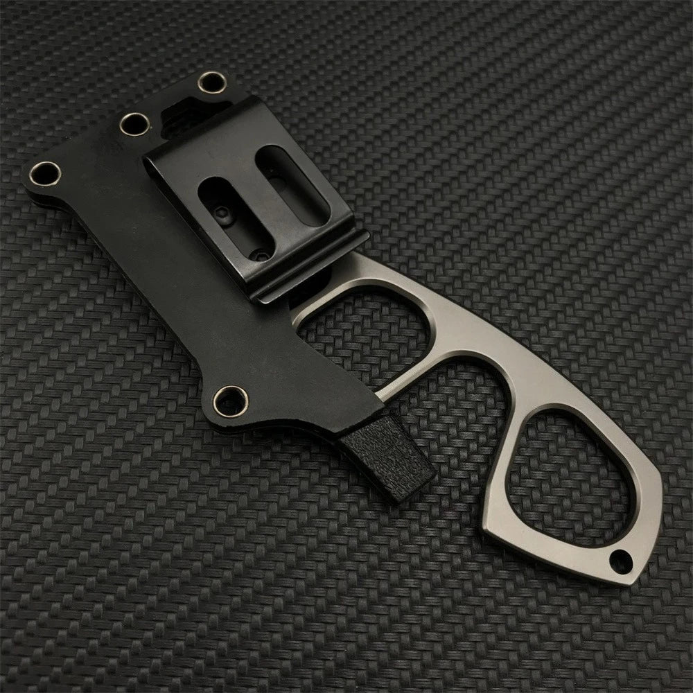 Mini Fixed Blade Knife with Sheath – EDC Camping & Hiking Fixed Blade Knife Qst