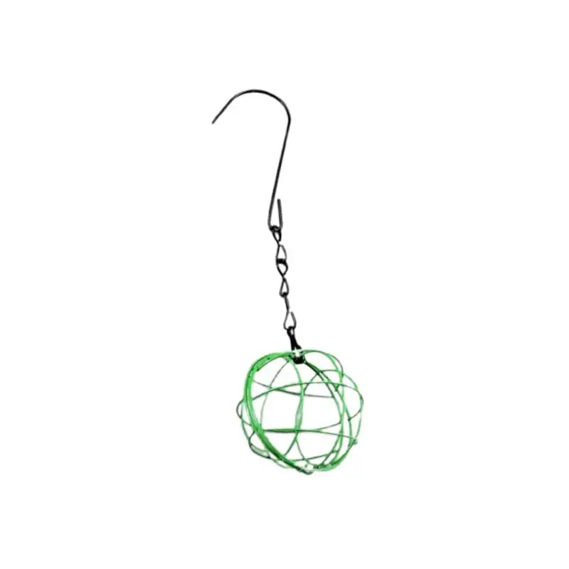Squirrel Proof Hanging Bird Feeder with Chain – Fat Ball Hanging Bird Feeder Qme Green