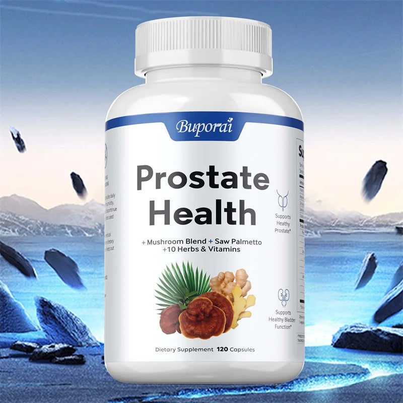 Saw Palmetto Prostate & Urinary Support Supplement for Men Men's Wellness Supplement Qst