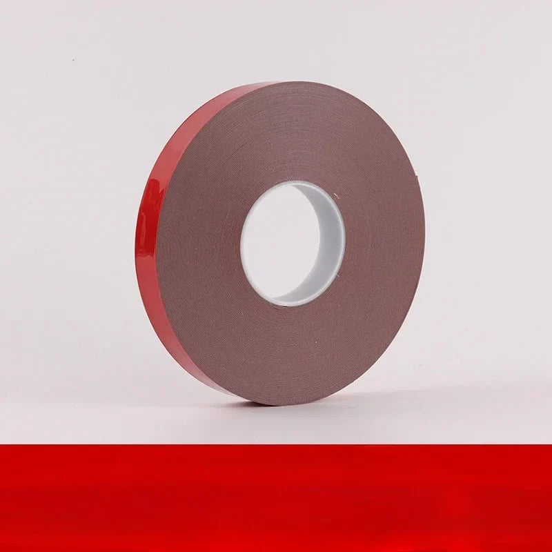Strong Double-Sided Red Foam Adhesive Tape – Cables & Straps Double-Sided Foam Tape Qme