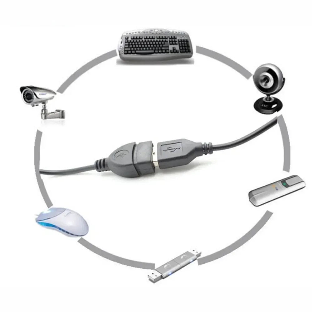 USB 2.0 Male to Female Extension Cable – Data & Charging USB Extension Cable Qme