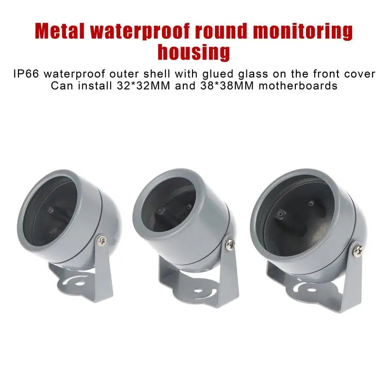 Outdoor Waterproof Metal Housing Cover DIY Security Camera Camera Housing Cover Qme