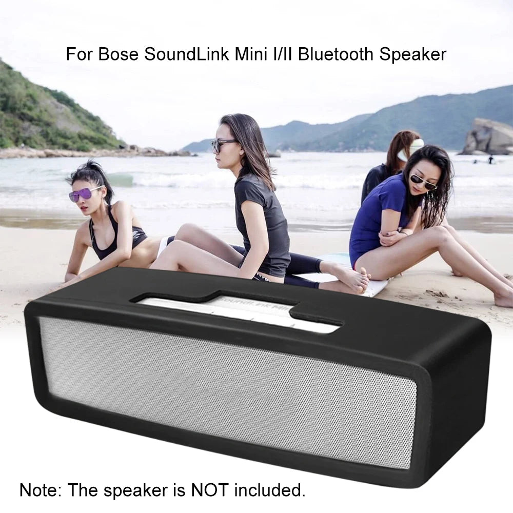Silicone Protective Case for Bose SoundLink Mini I & II Speaker Protective Case Qst