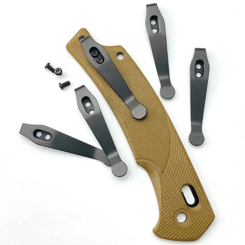 Swayboo Grade 5 Folding Knife Deep Carry Clip DIY Mod Knife Clip Accessory Qst
