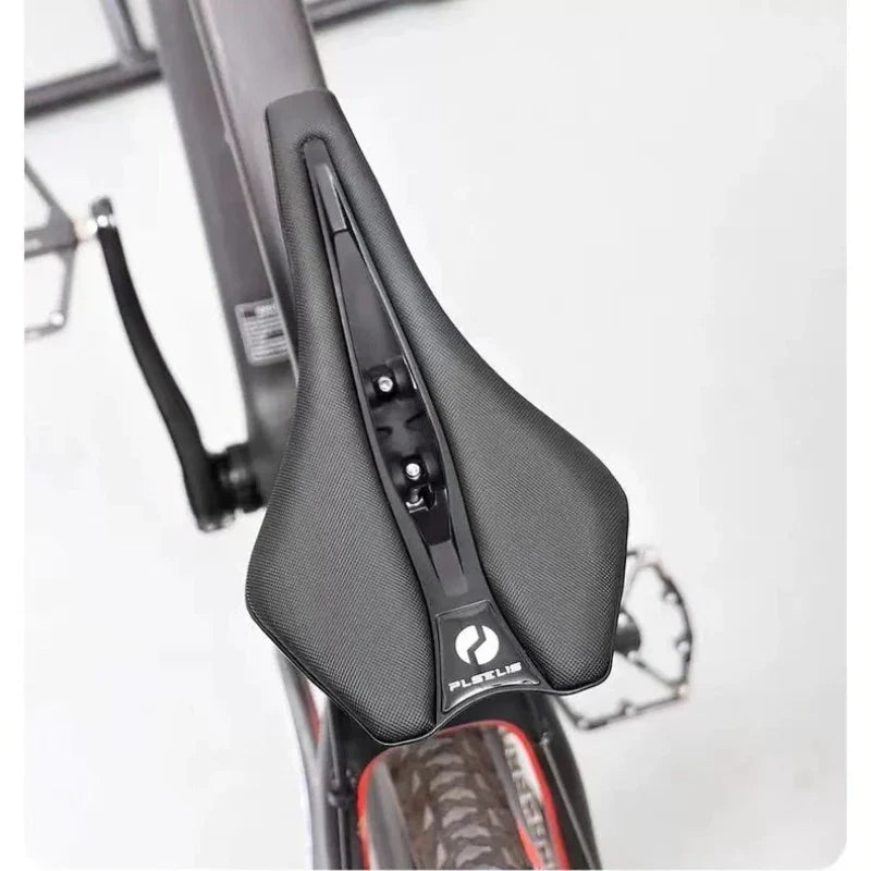 Titanium Rail Hollow MTB Racing Bike Saddle – 245×138mm Bike Saddle Qme