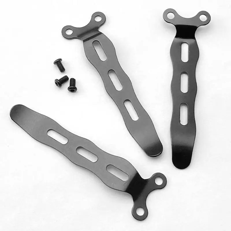 Swayboo DIY Folding Knife Back Clip – Pocket Clip Holder Knife Clip Accessory Qst