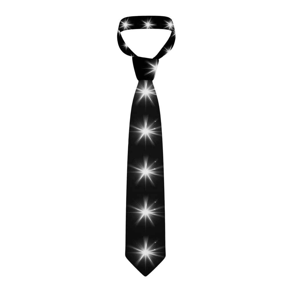 Men's Novelty Light Print Necktie | Casual & Formal Polyester Tie Novelty Print Necktie Qme