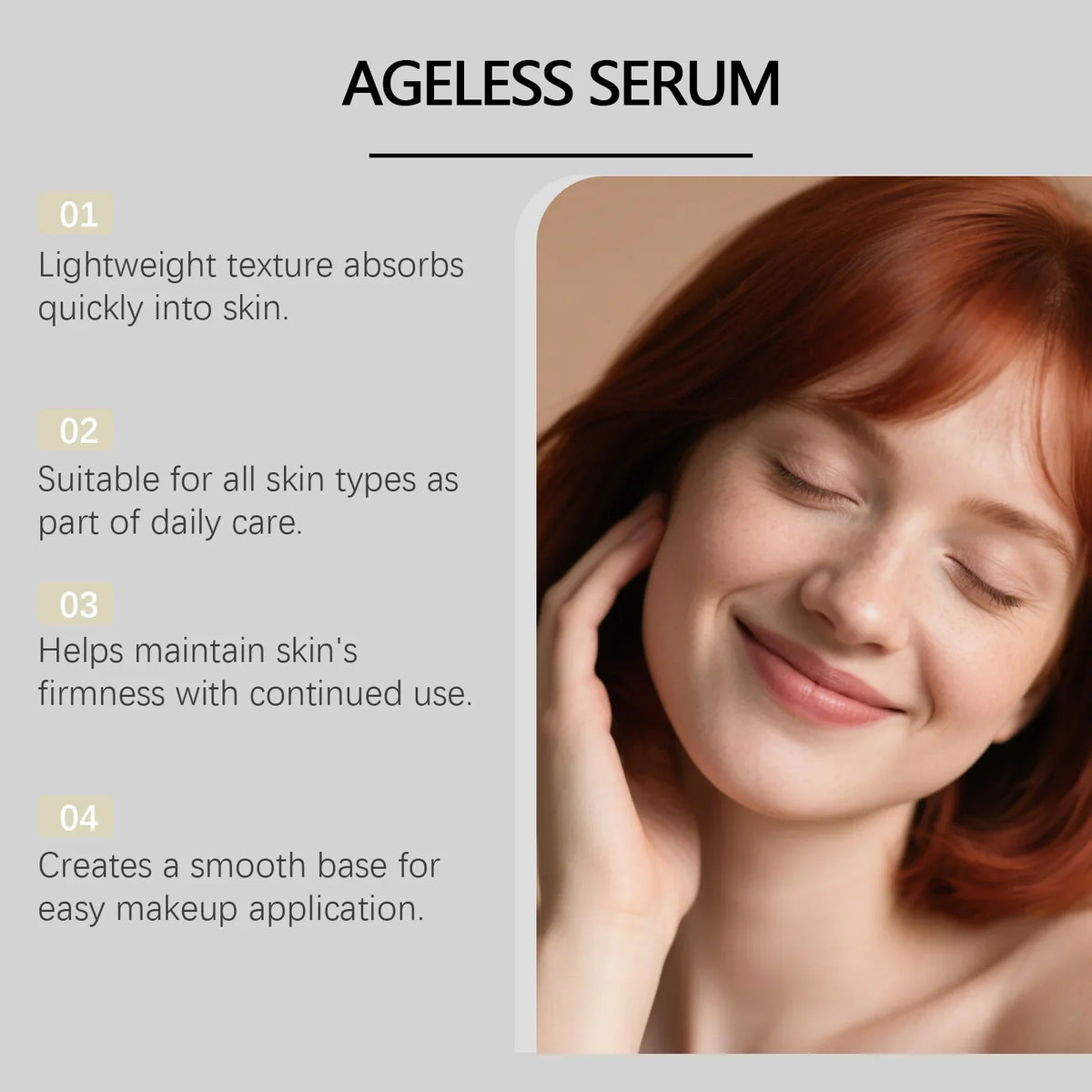 Collagen Face Serum – Firming, Brightening & Moisturizing Face Serum Qme