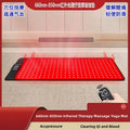 SMARTMAK Red Light Therapy Mat 660nm 850nm 300 LEDs | Full Body Red Light Therapy Mat Qst 84x28CM