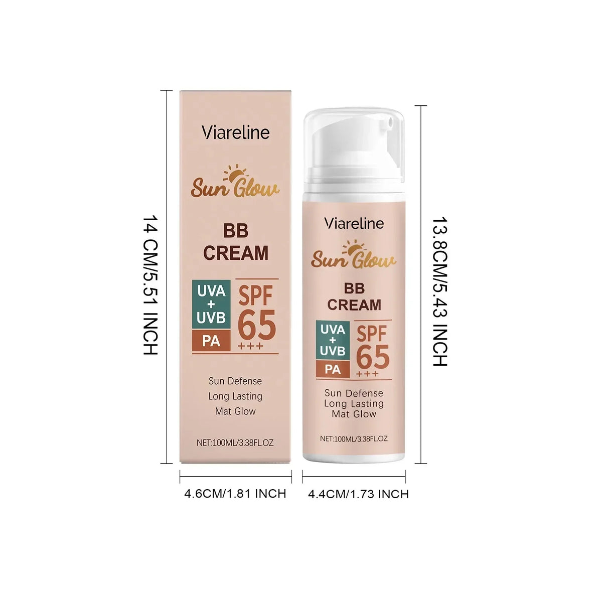 Qme Lightweight Hydrating Tinted BB Cream – Non-Greasy Tinted BB Cream Qme
