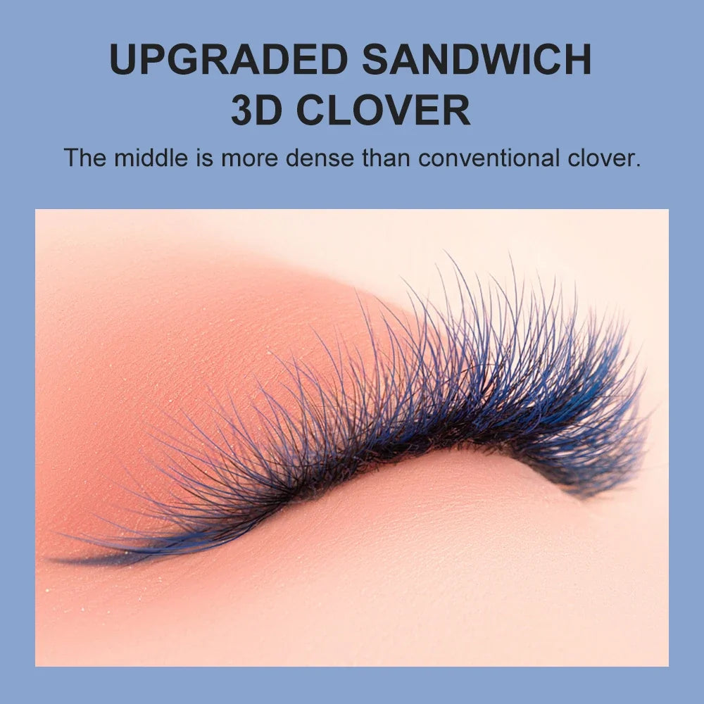NATUHANA 3D W Shape Premade Volume Fan Lash Extensions Volume Lash Extensions Qme