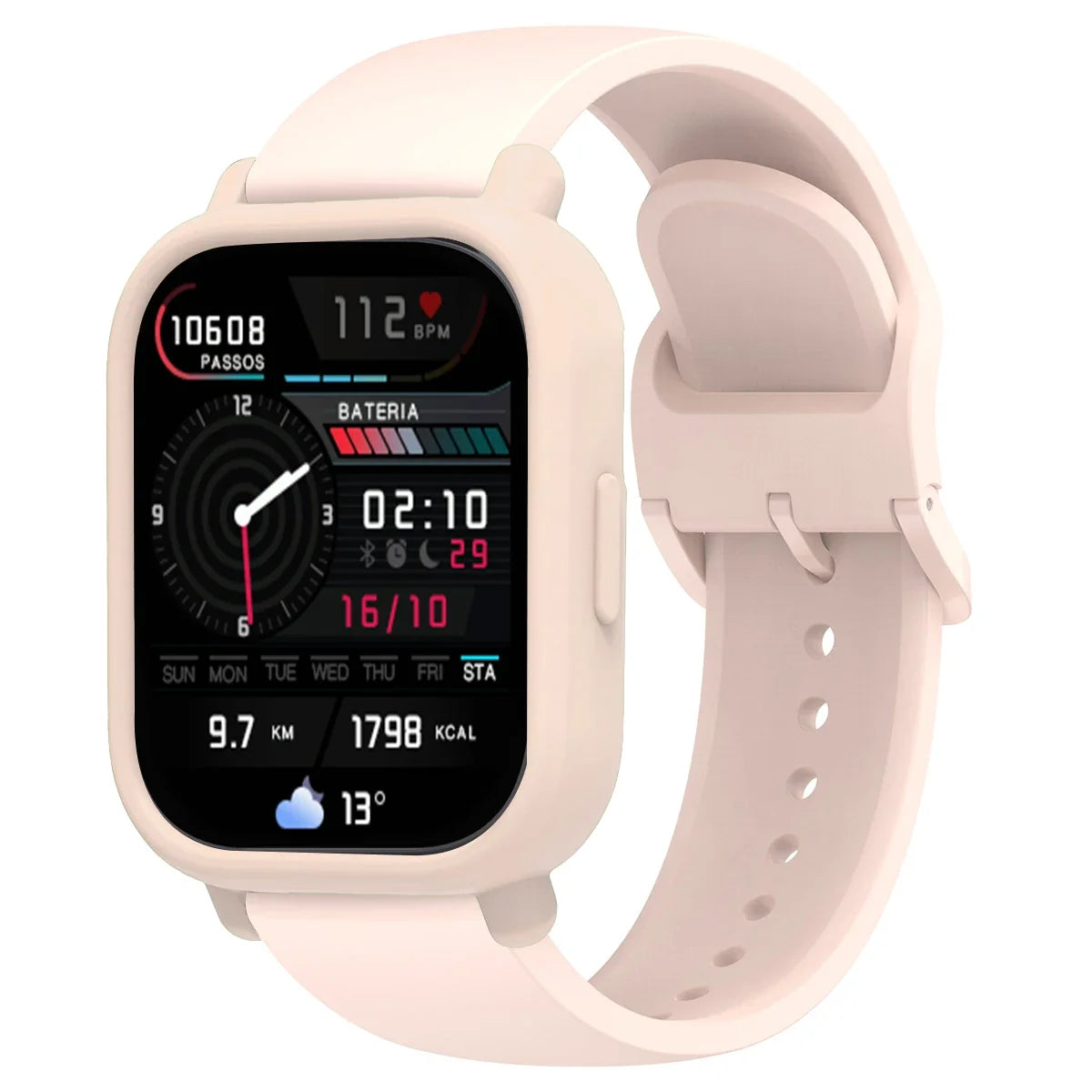 Silicone Strap & Case for Redmi Watch 5 Lite & Active – 37 Colors Smartwatch Strap Qme LP Redmi Watch5 Active
