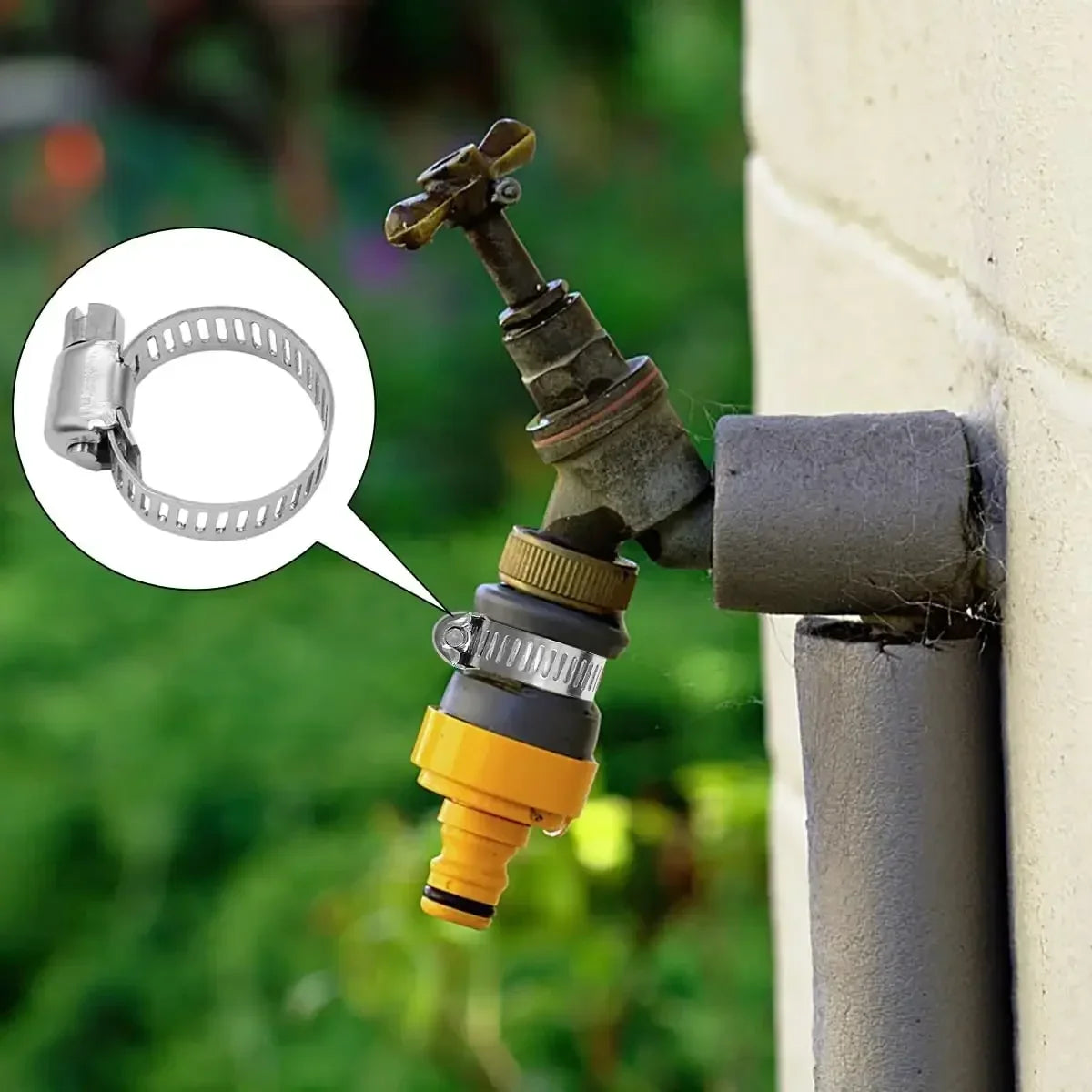 Stainless Steel Adjustable Screw Band Hose Clamps – 9 Sizes Hose Clamps Qme