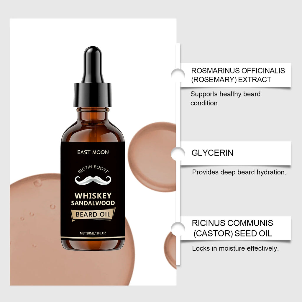 Rosemary Beard Care Essential Oil – Soft, Thick & Smooth Beard Oil Qme
