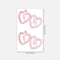 Minimalist Leaf Vine Temporary Tattoo Sticker – Waterproof Temporary Tattoo Sticker Qme LX-541
