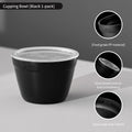 Bincoo Coffee Cupping Set – Stackable Bowl with Lid & Spoon Coffee Cupping Set Qst Black 1 pack