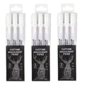 Gelly Roll Classic White Gel Pens 3-Pack – Sizes 05, 08 & 10 White Gel Pens Qme 3 set