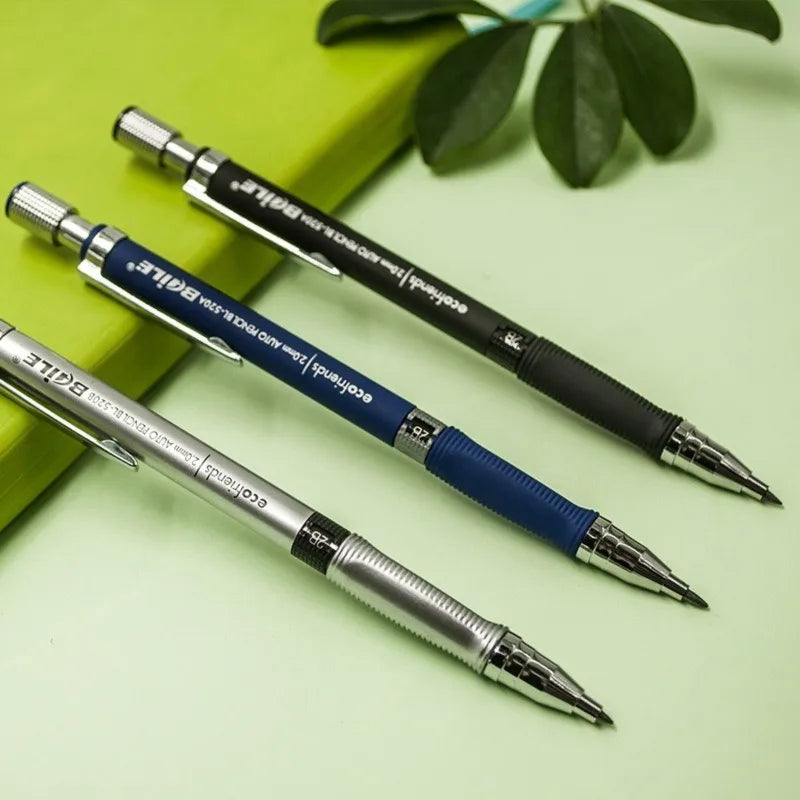2B Mechanical Pencil 2.0mm Lead Refill – Writing & Sketching Mechanical Pencil Qme