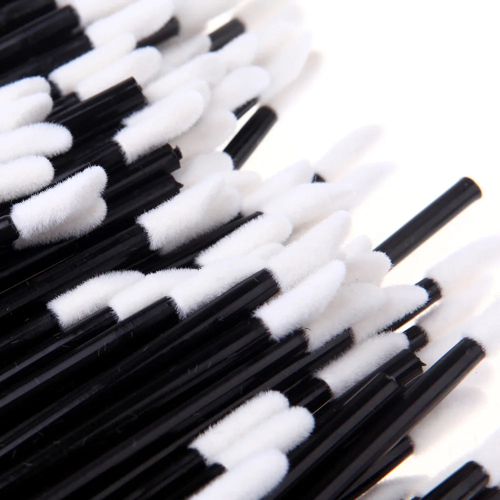 Disposable Lip Brushes – Lipstick & Gloss Wand Applicators Disposable Lip Brush Qme