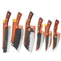 InLeung Stainless Steel Chef & Boning Knife | Sharp Kitchen Blade Kitchen Knife Qst 6pcs knives set