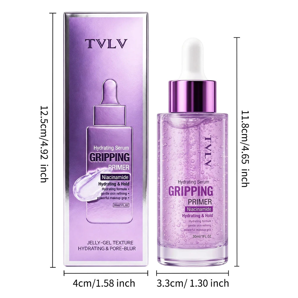 Qme Hydrating Serum Gripping Primer – Waterproof & Durable Face Primer Qme