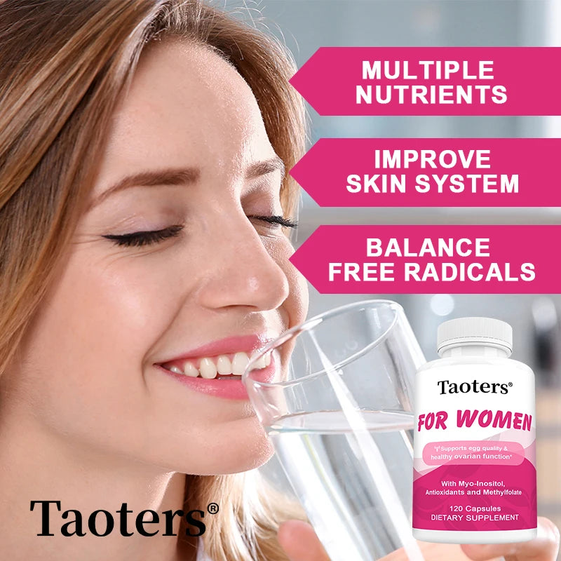Myo-Inositol Supplement for Women – Hormonal & Cycle Balance Women's Supplement Qst