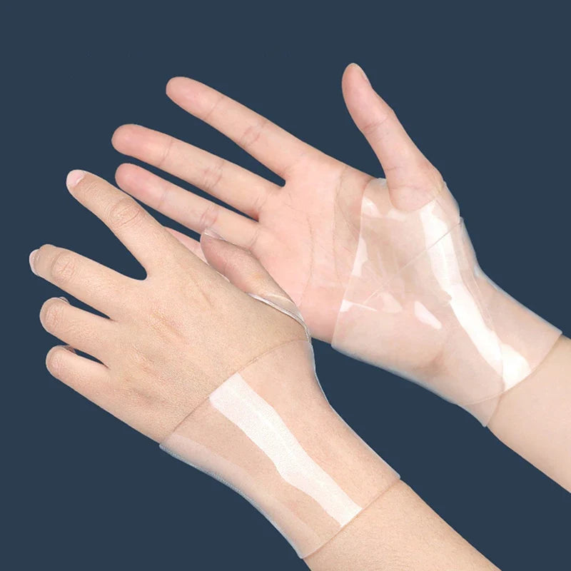 Transparent Silicone Wrist Brace Support Pad – Men & Women Wrist Brace Support Qme