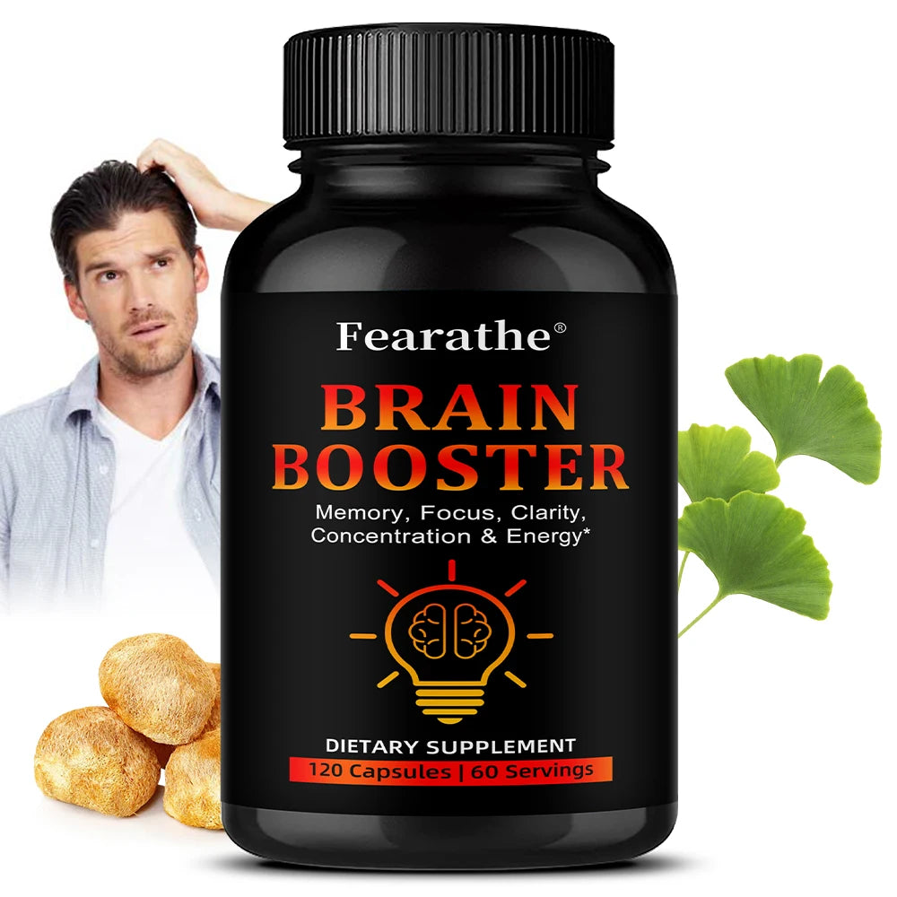 Brain Booster Supplement – Bacopa, Ginkgo & Vitamin B12 Brain Booster Supplement Qst