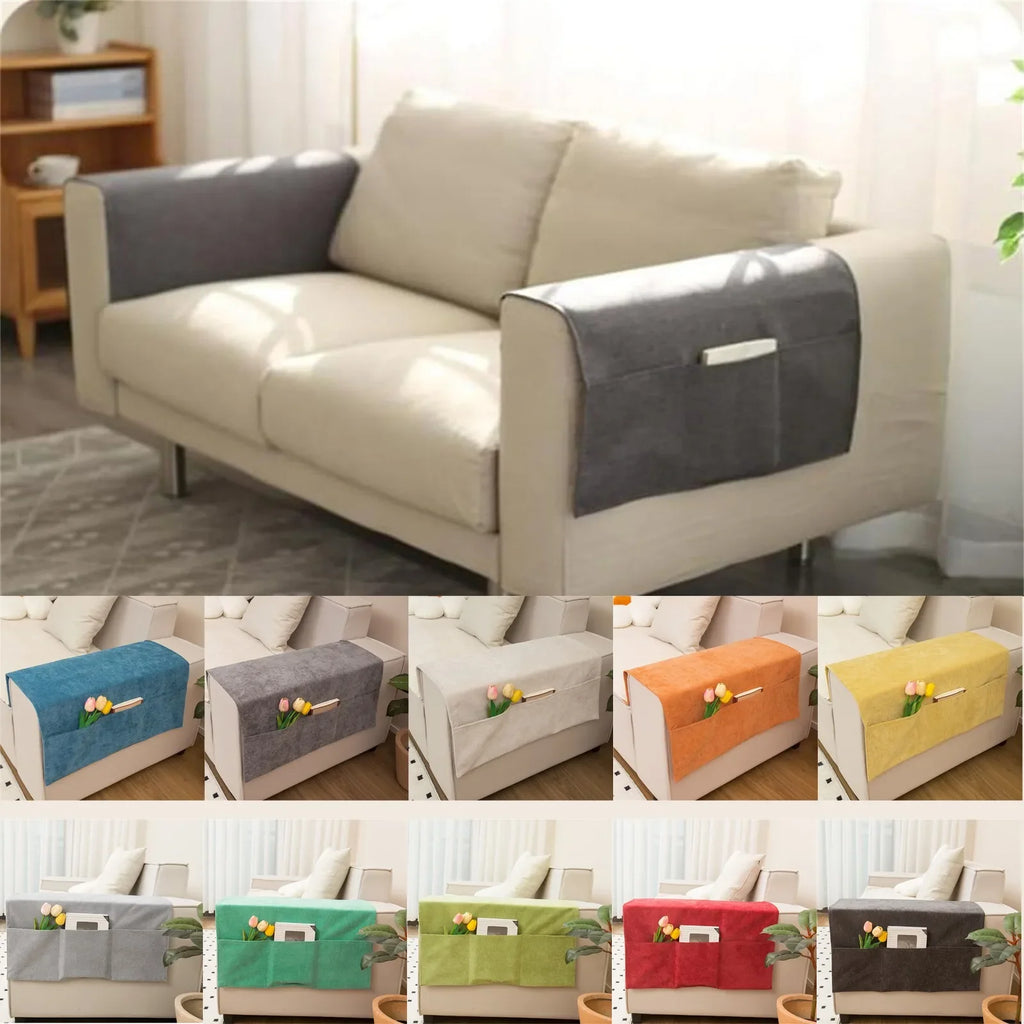 Sofa Armrest Organizer with Pockets – Non-Slip Storage Bag Armrest Organizer Bag Qme