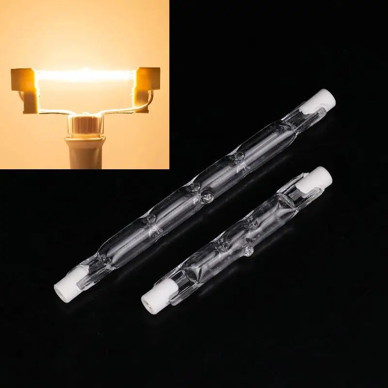 J Type R7S Halogen Bulb 360° Beam – Ceiling, Cabinet & Desk Halogen Light Bulb Qme