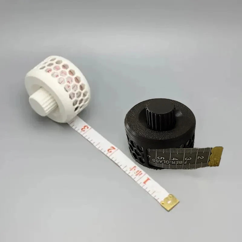 Sewing Tape Measure Storage Box – Flip-Top Desk Organizer Desk Storage Organizer Qme