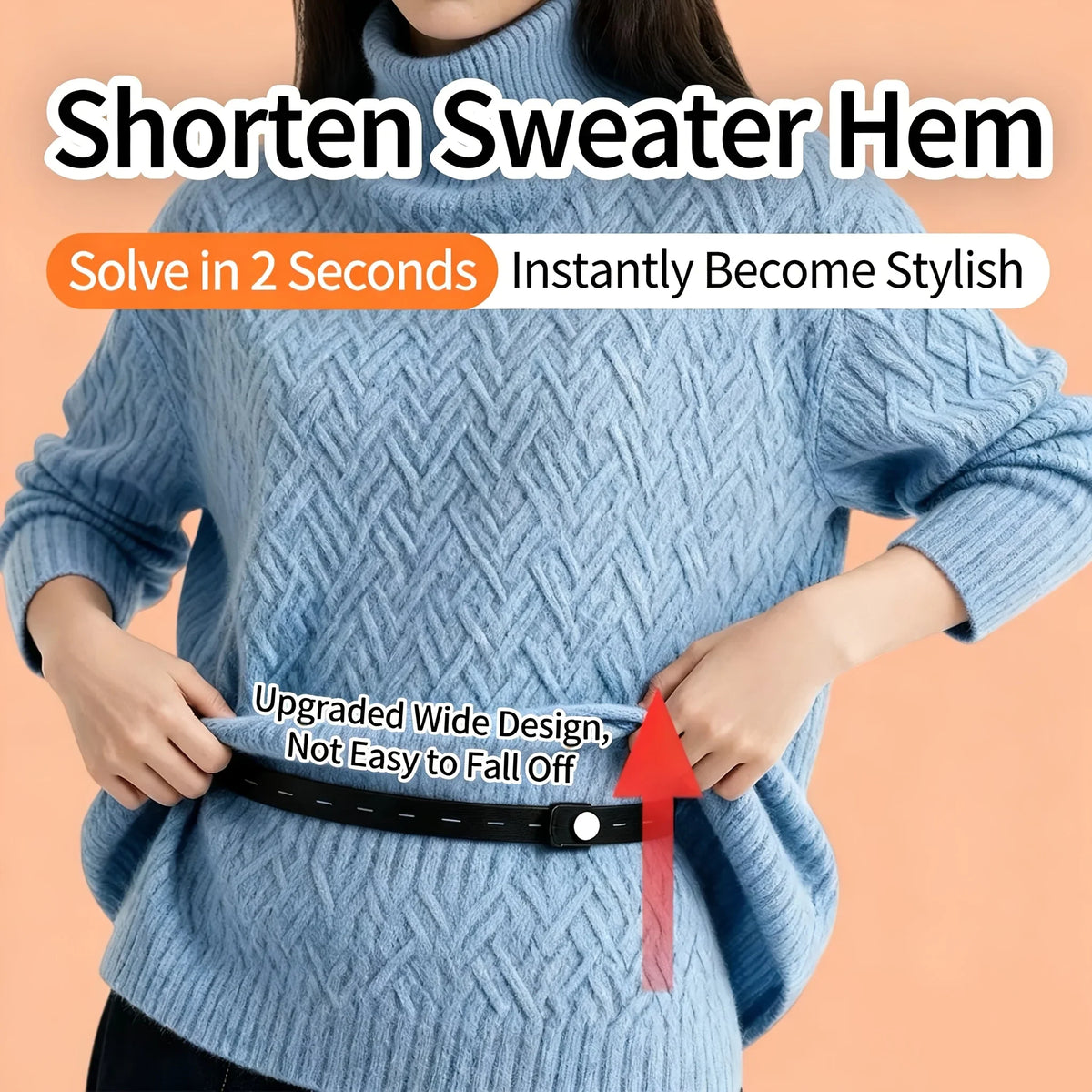 Adjustable Hem & Waist Cinching Tool – T-Shirts & Dresses Hem Cinching Tool Qme