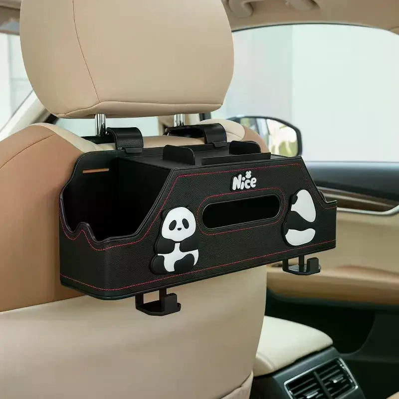 Car Back Seat Organizer – Leather Storage Box | 6 Styles Car Seat Organizer Qme