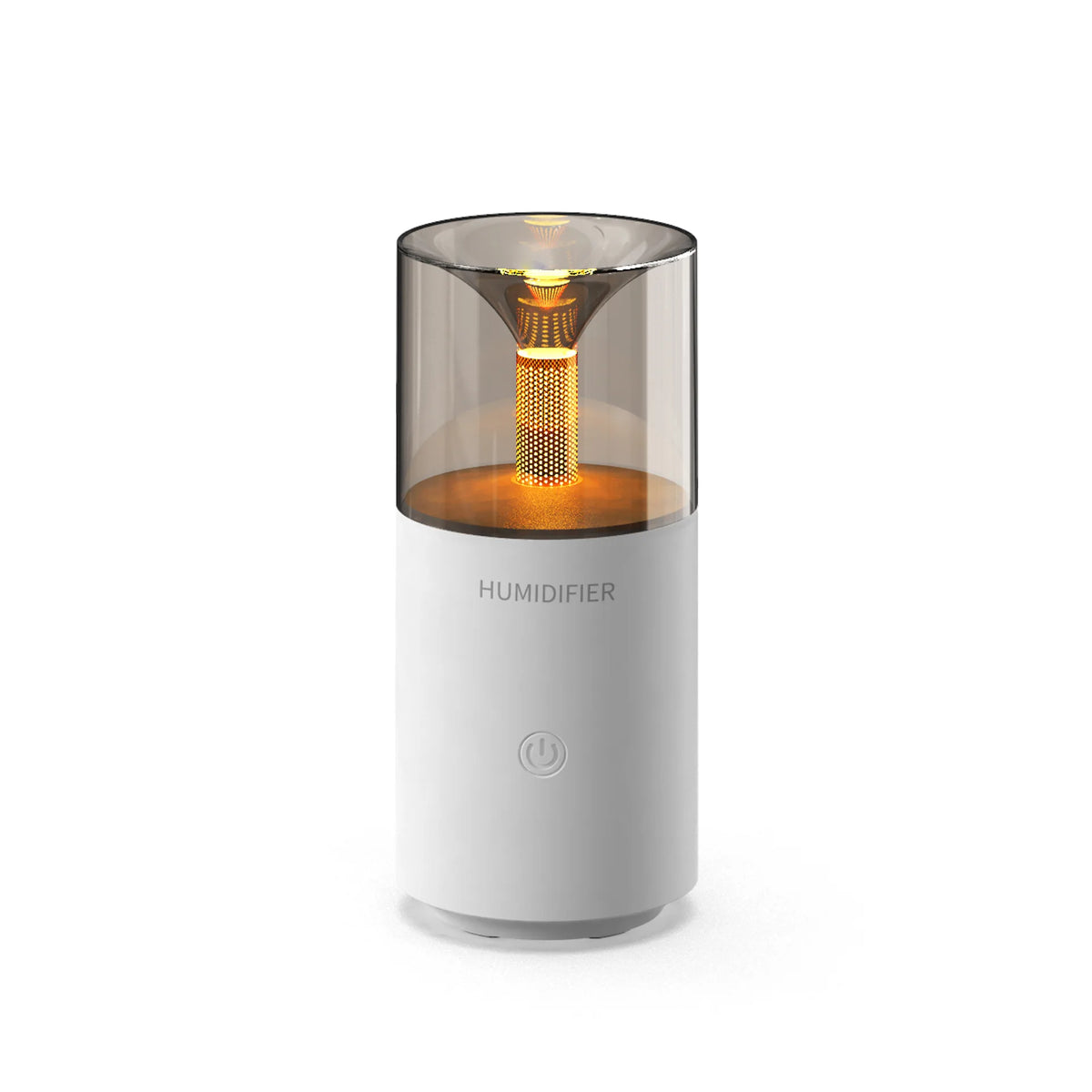USB Car Humidifier with Aromatherapy & LED Light | Home Office USB Mist Humidifier Qst White