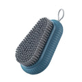 Heavy Duty Nail Brush with Handle – Fingernail Manicure Tool Nail Cleaning Brush Qme A
