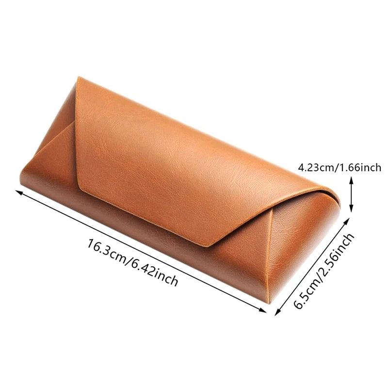 Luxury PU Leather Glasses Case for Women | Eyewear Pouch Eyewear Case Qme