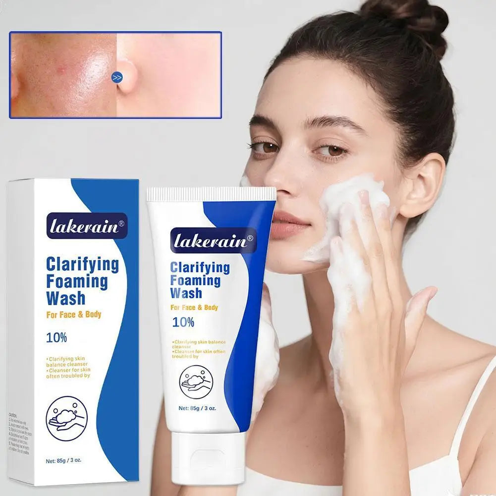 Foaming Facial Cleanser – Deep Cleaning, Oil Control & Moisture Foaming Facial Cleanser Qme