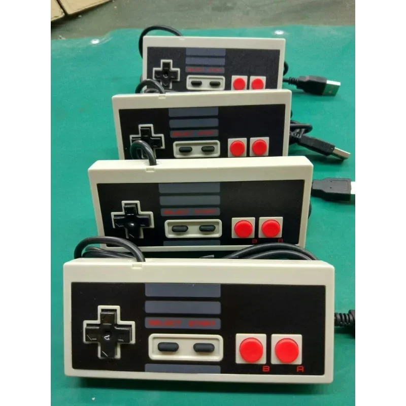 Wired USB NES Gamepad for PC – Plug & Play Retro Joypad USB Game Controller Qme