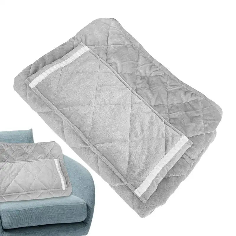 USB Rechargeable Heated Blanket – Washable Cotton Throw Heated Throw Blanket Qme