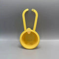 Kitchen Press-Type Drain Basket Food Strainer Sink Organizer Sink Drain Strainer Qme YELLOW