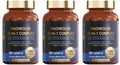 12-in-1 Magnesium Complex 700mg Vegan Capsules – 120 Count Magnesium Supplement Qst 3bottles 360capsules