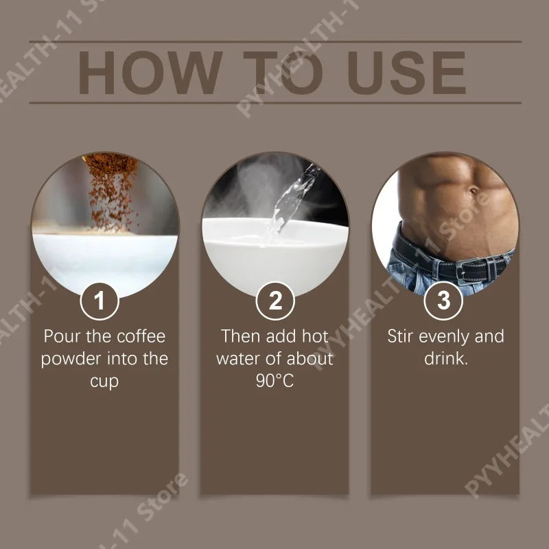 10-Mushroom Blend Coffee Powder – Daily Nutrition & Energy Mushroom Supplement Powder Qst