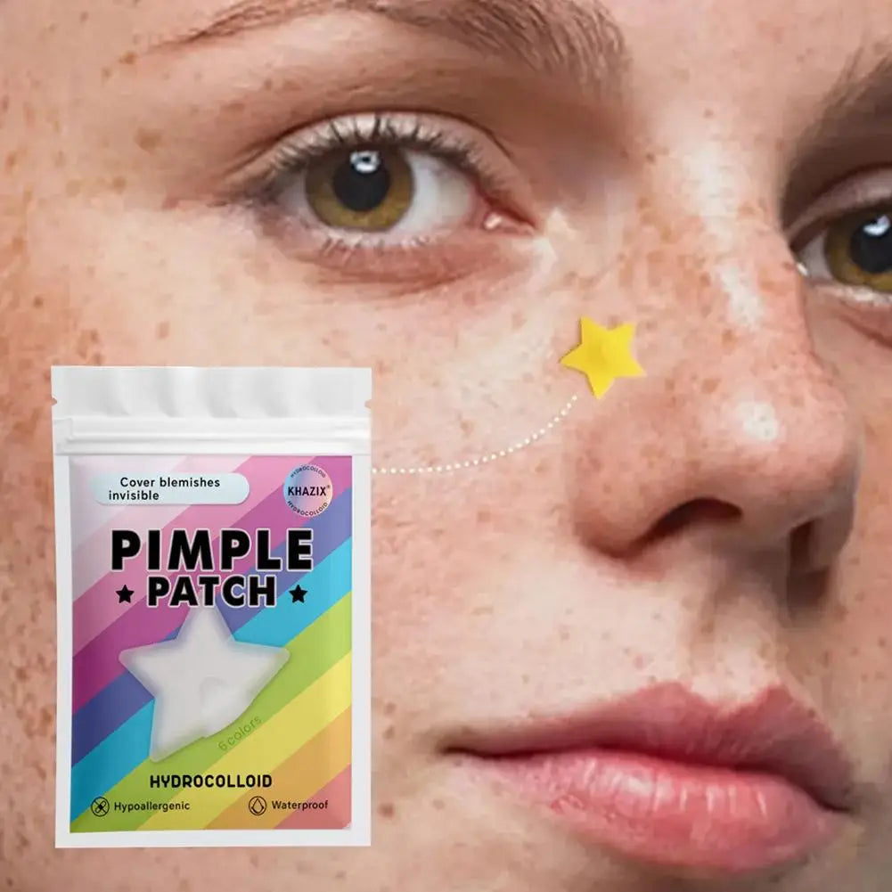280-Count Star Pimple Patches – 6 Colors Hydrocolloid Spot Cover Hydrocolloid Pimple Patches Qme