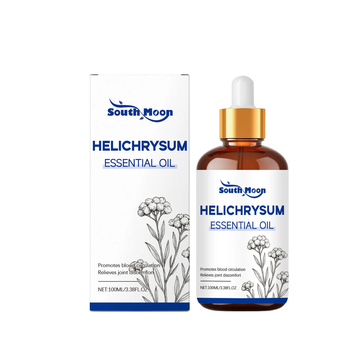 South Moon Body Care Essential Oil – Joint & Muscle Comfort Body Care Oil Qst 100ml boxed