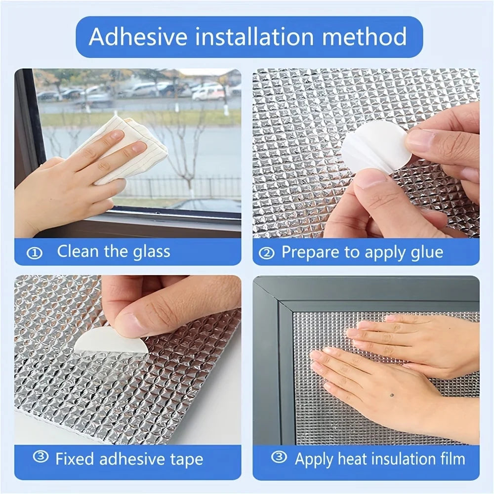 Aluminum Foil Thermal Insulation Roll – Heat & Cold Barrier Thermal Insulation Roll Qme