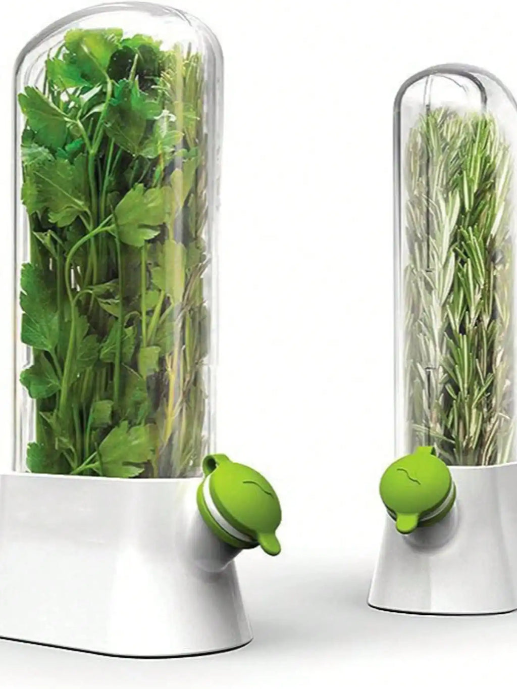 Herb Storage Containers for Refrigerator – Vanilla & Coriander Boxes Herb Storage Containers Qme