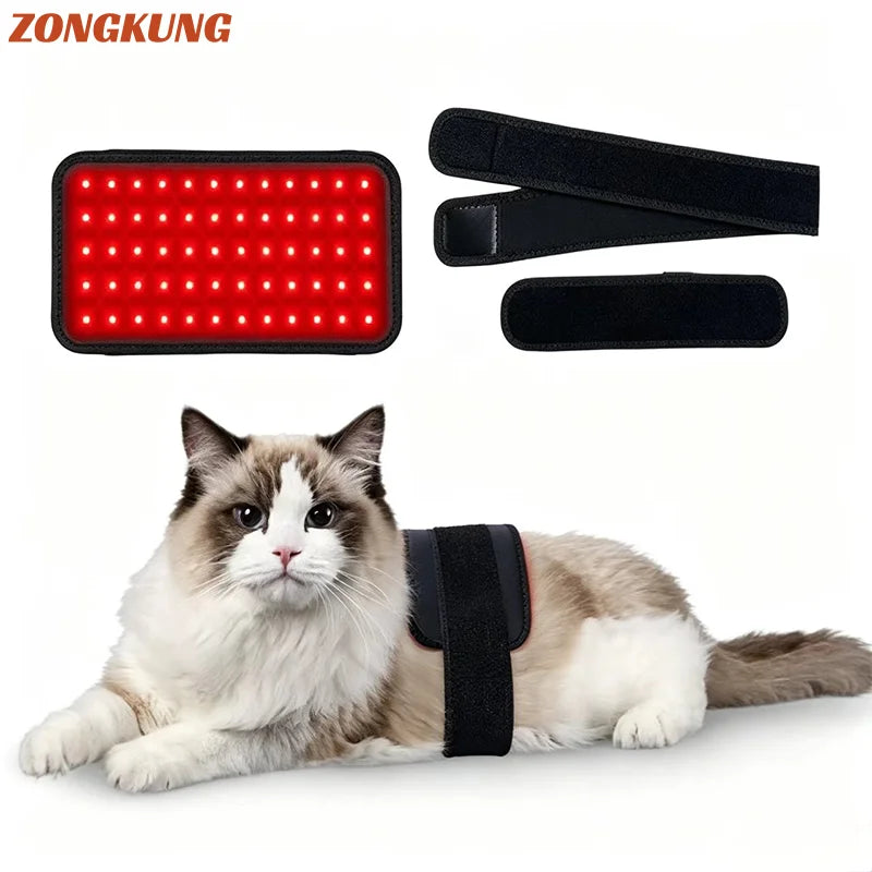 Pet Red Light Therapy Belt 660nm 850nm for Dogs & Cats Pet Light Therapy Belt Qst