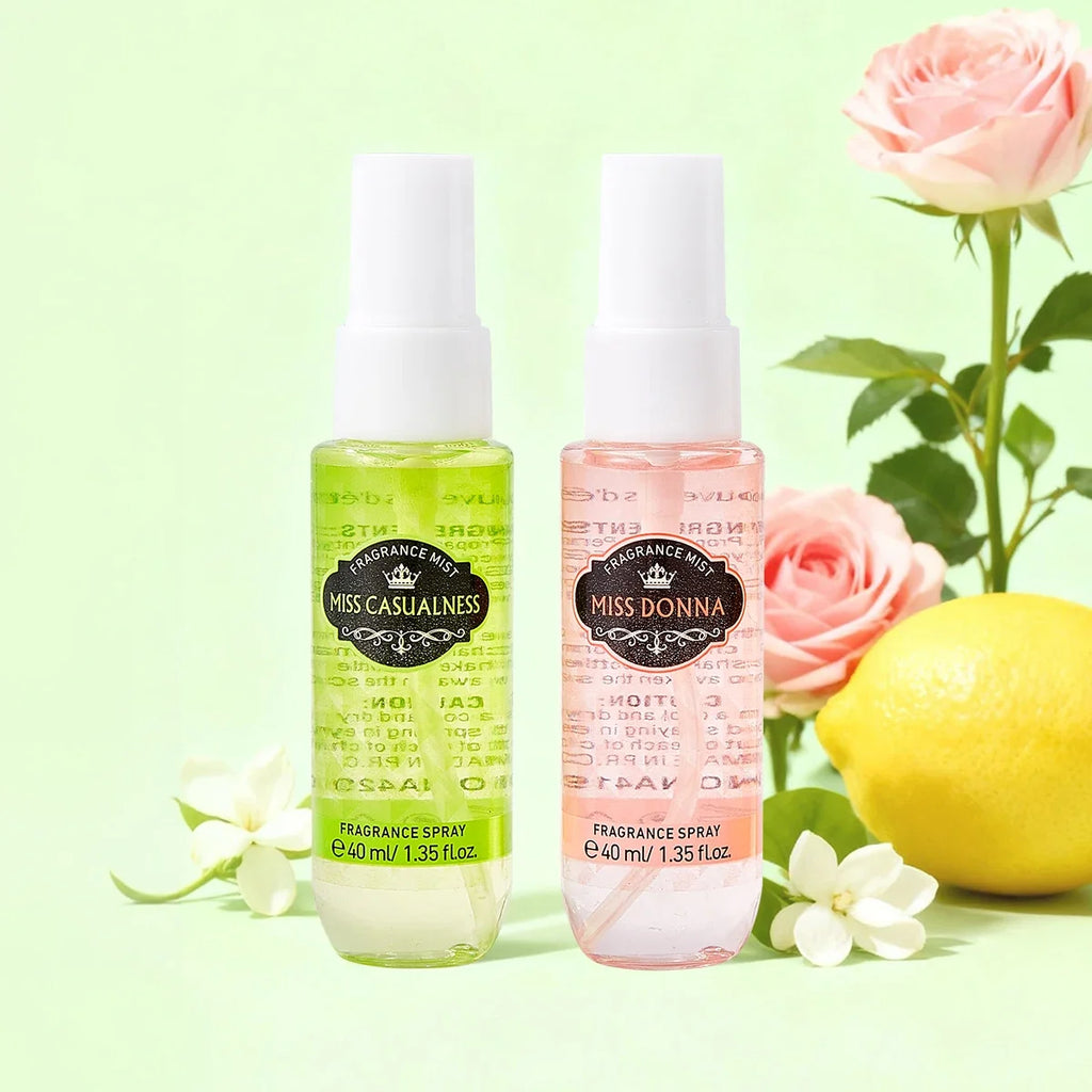 4-Piece Alcohol-Free Unisex Fragrance Spray Set | EDC Gift Fragrance Spray Set Qme